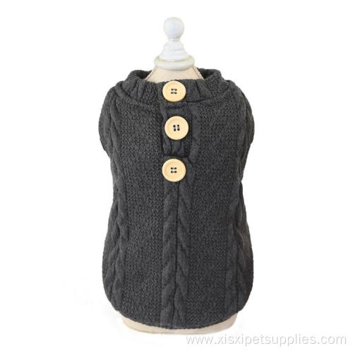 Elegant fashionable custom luxury knit dog sweater